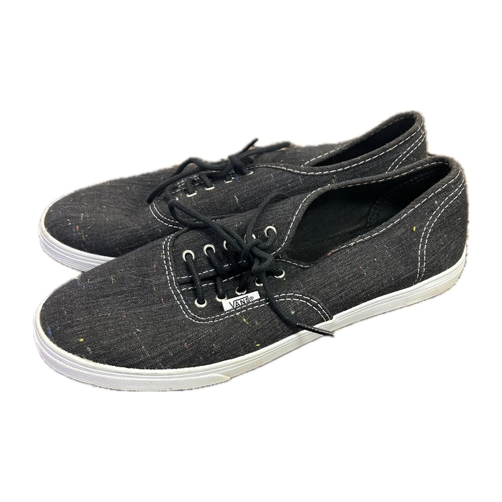 VANS Womens Lace Up Flats ( Size 8.5 w )